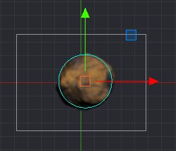 Comet collision object sphere