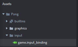 Game input binding