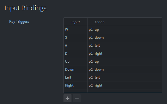 Key triggers for second player